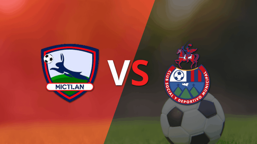 Mictlán and Municipal tied 0-0 at the beginning of the second half