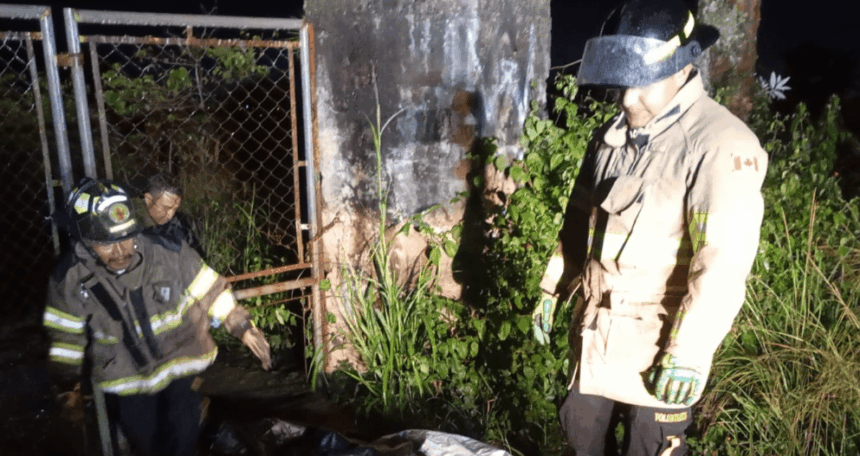 Locate the bodies of two people on the farm of zone 18