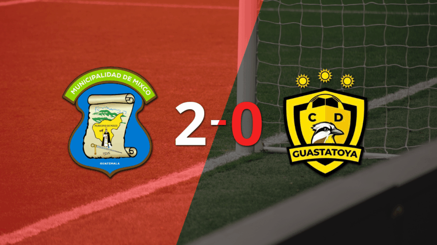 Nicolás Martínez helped Mixco double in Victoria against Guastatoya