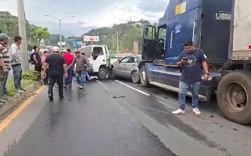 This was the accident caused by a trailer on the Pacific route