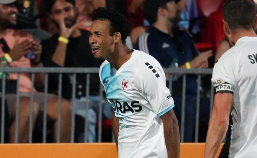 Thus he went to the legionaries before joining the national team, Ordonez again marks at the USL