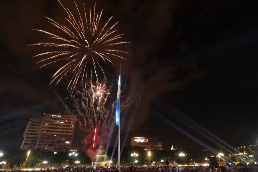 2025 calendar of torches, parades and other activities for the independence of Guatemala