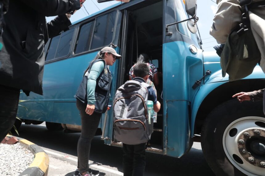 Guatemala reinforces protocols to support minor migrants in vulnerability situations