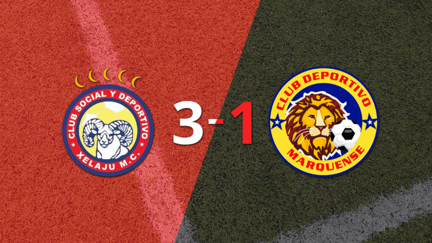 Xelajú great victory over Marquense 3-1