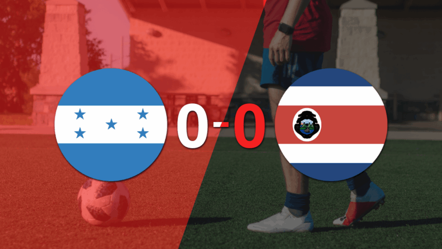 Honduras and Costa Rica finished without goals