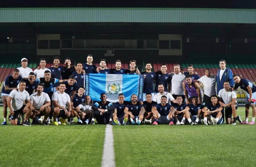“I choose to believe”, the message of the Guatemalan National Team before facing Suriname