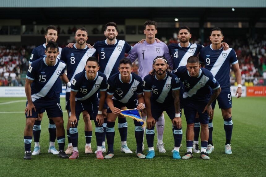 Why does Guatemala appear ninth in Concacaf and 97th in the FIFA ranking?
