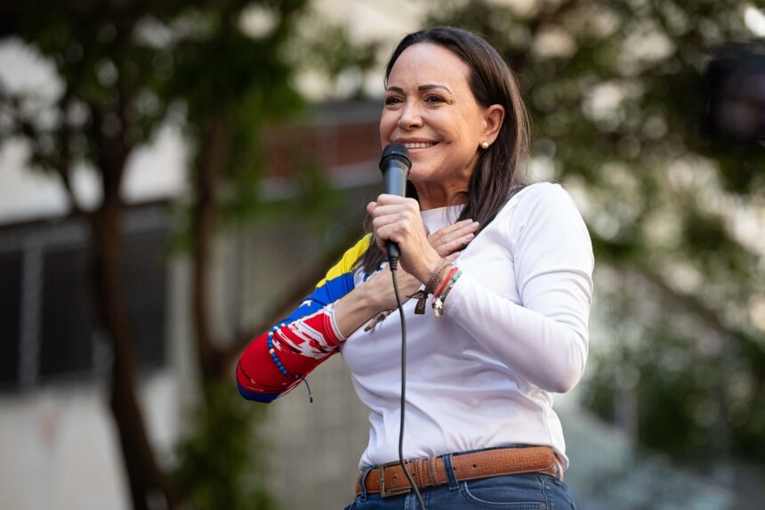 What other figures from Venezuela have won the Nobel Prize besides María Corina Machado
