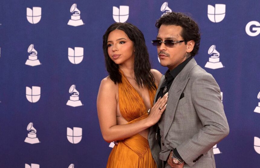 Nodal and Ángela Aguilar reappear together and stop breakup rumors