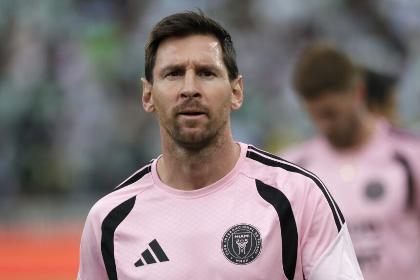 Lionel Messi appears alongside Tom Holland in the new Spider-Man: Brand New Day promo