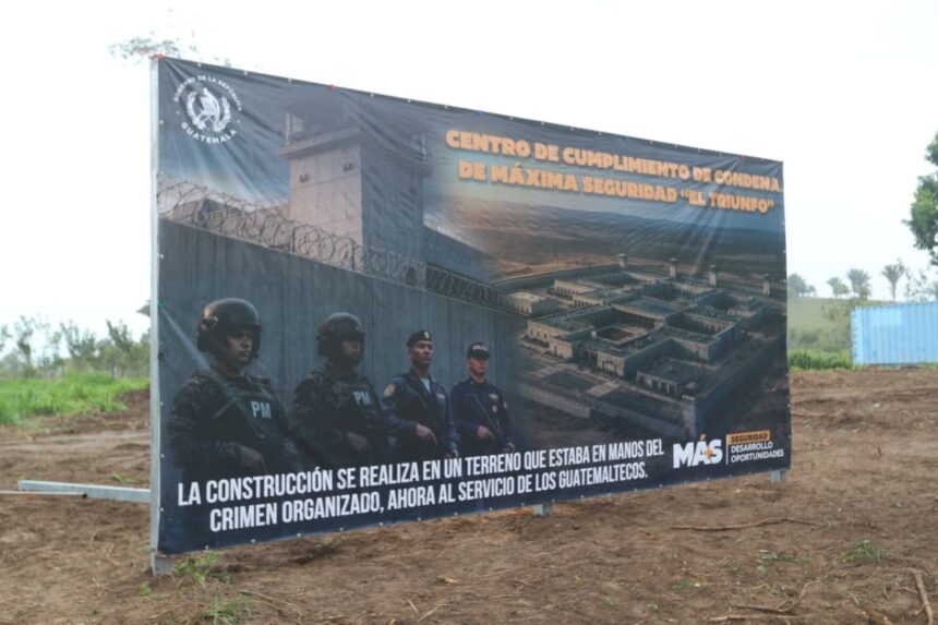 Government classifies information on the construction of the El Triunfo prison in Izabal for seven years Government classifies information on the construction of the El Triunfo prison in Izabal for seven years