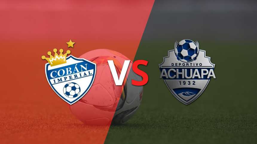 Cobán Imperial and Achuapa, without advantages at the beginning: 0-0