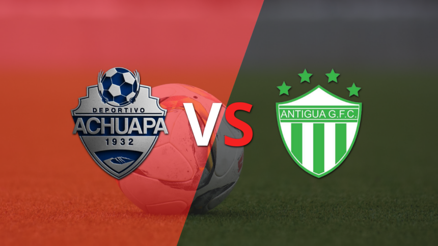 Antigua GFC dominates the second half 1-0 over Achuapa