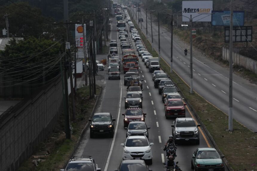 Authorities warn of traffic due to the return of vacationers to the capital after Easter