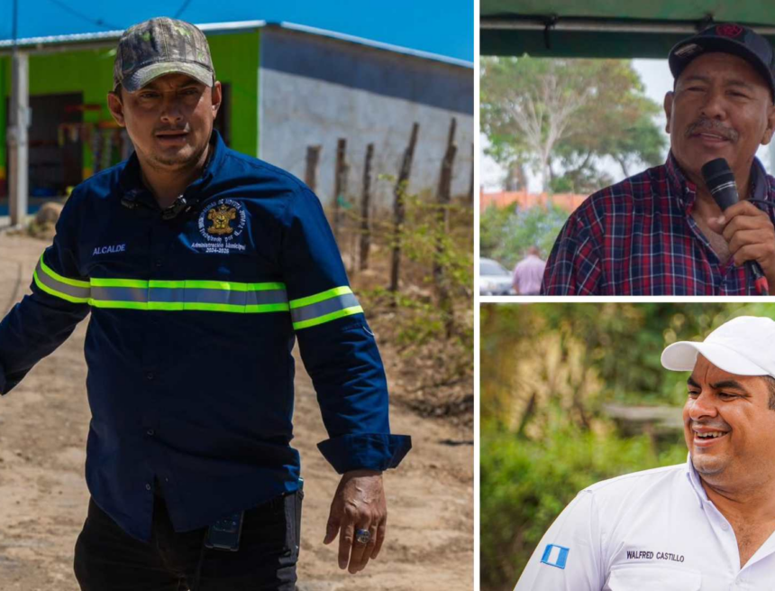 Carlos Marroquín, mayor of Moyuta, Jutiapa, launches threats against other council leaders and questions the execution of a work