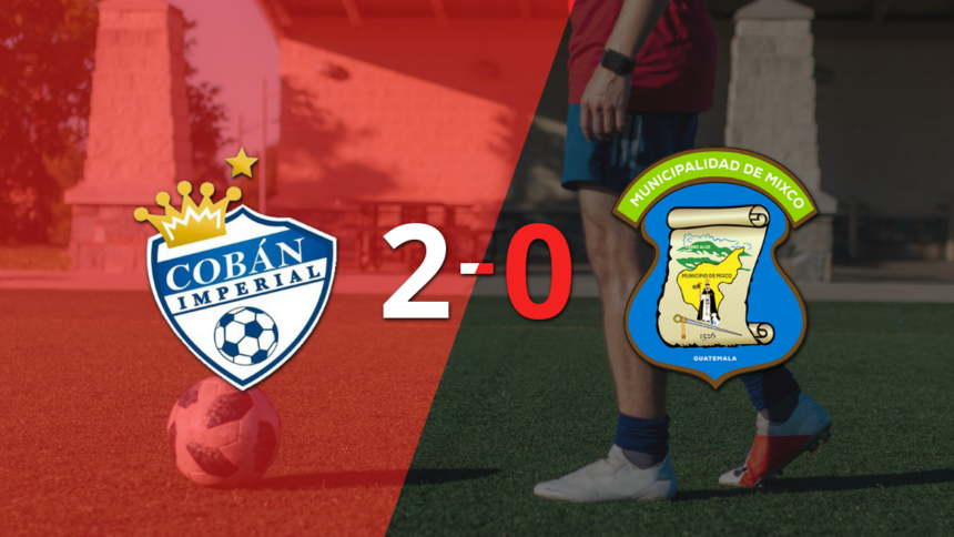 Cobán Imperial took the 2-0 advantage in the first leg