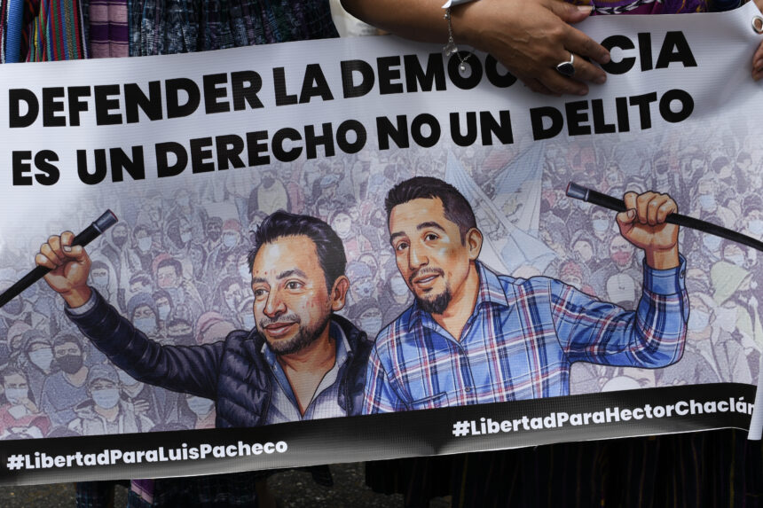 Court extends prison of Luis Pacheco and Héctor Chaclán amid protests in the 48 Cantons