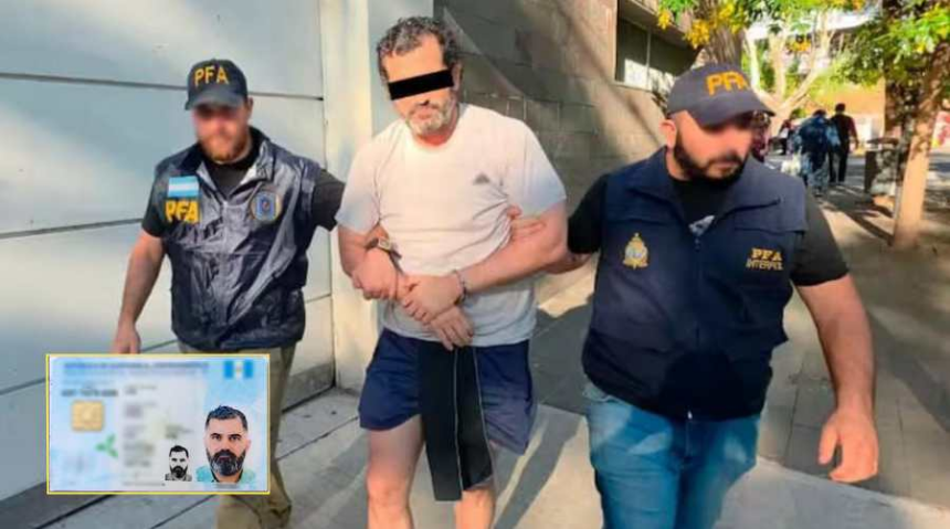 Fernando Farías Lagunas requests political asylum after being detained with an altered Guatemalan DPI in Argentina