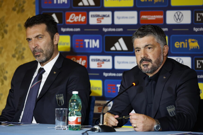Gennaro Gattuso and Gianluigi Buffon resign from the Italian National Team after being left out of the 2026 World Cup