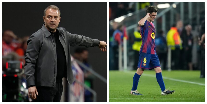 Hansi Flick highlights the mentality and Gavi highlights the superiority after Barcelona’s elimination in the Champions League