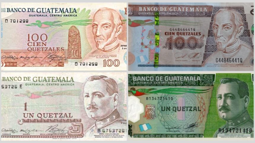 How Guatemalan banknotes have evolved since 1972 and the Banguat announcements for 2026