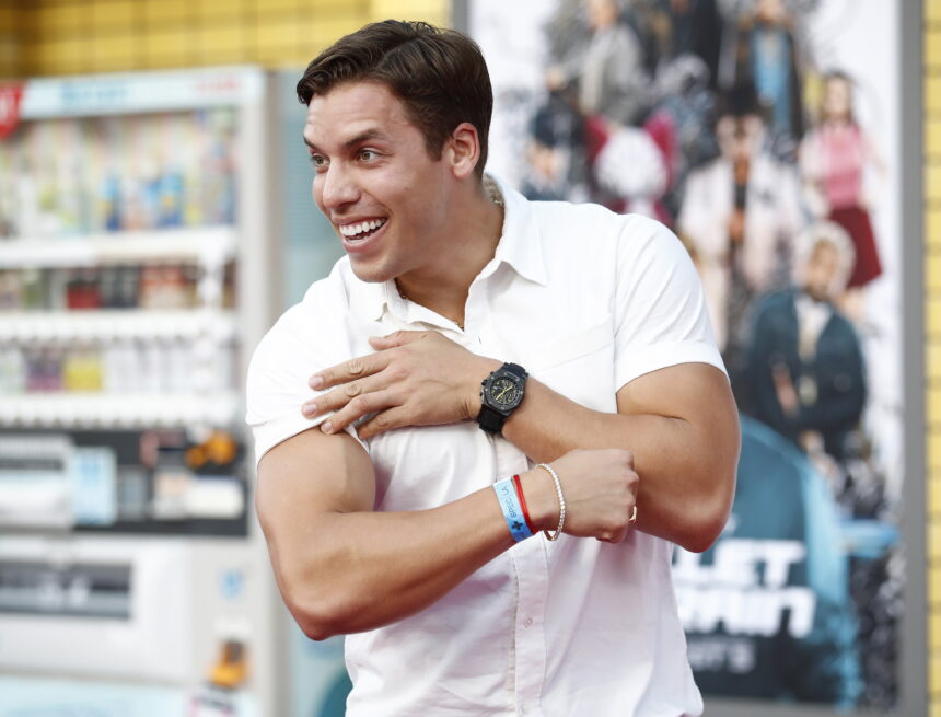 Joseph Baena, son of Arnold Schwarzenegger and a Guatemalan woman, reveals how the actor boosts his bodybuilding career