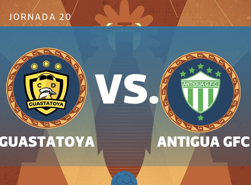 LIVE | Guastatoya vs. Former GFC for matchday 20 of the 2026 Clausura Tournament