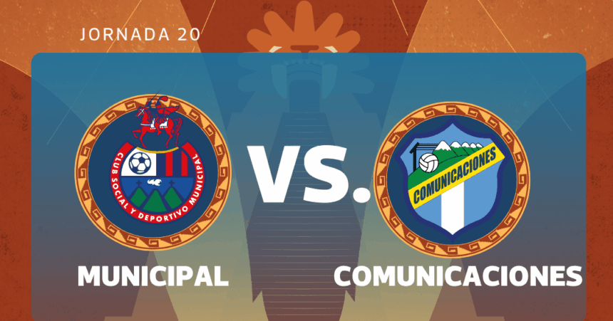 LIVE | Municipal and Communications face each other in the National Classic for matchday 20 of the Clausura