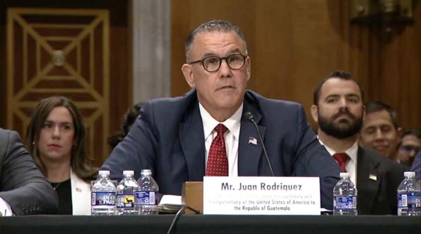 MP, elections, China and the other topics addressed by the nominee for US ambassador to Guatemala