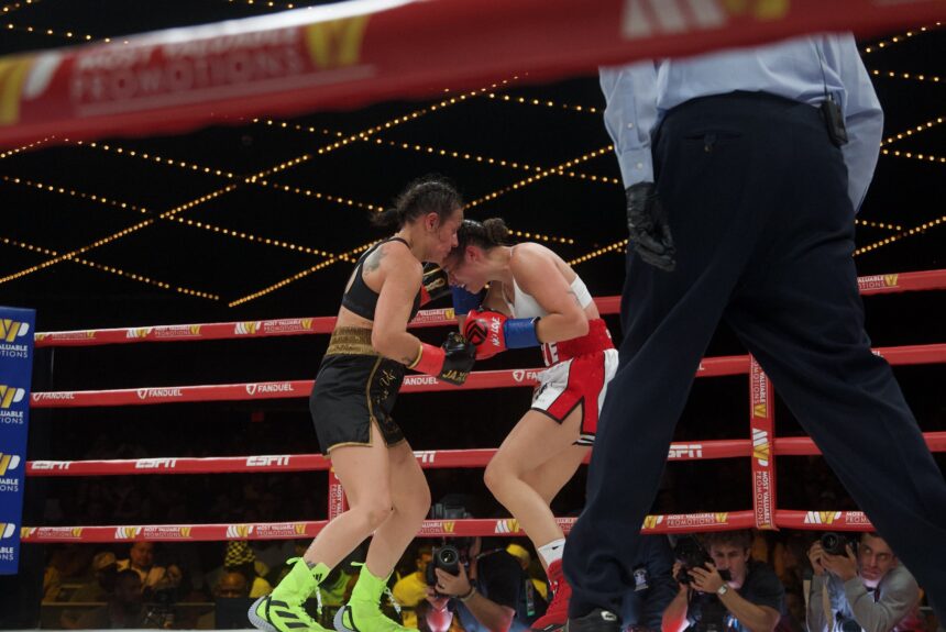 María Micheo falls in split decision against Nat Dove after a close fight in New York