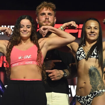 María Micheo passes the weigh-in and is ready to face Natalie Dove in New York
