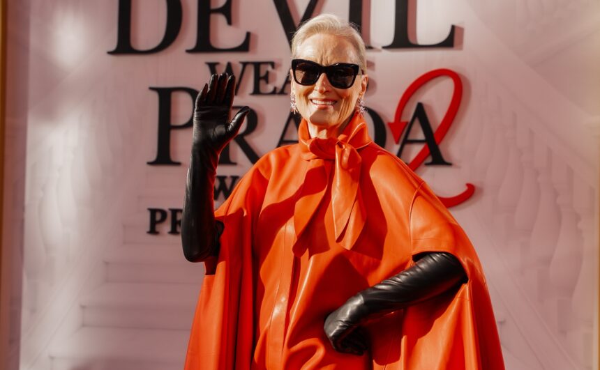 Meryl Streep attended a fashion show for the first time and this is what she said