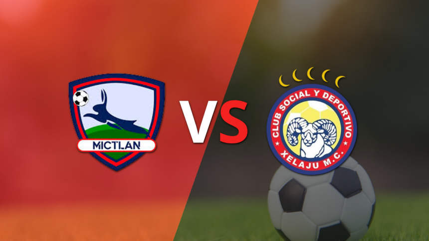 Mictlán ties the game 1 to 1 against Xelajú