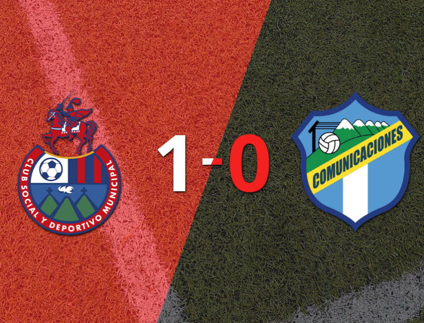 Municipal beats Comunicaciones 1-0 in the Chapin classic