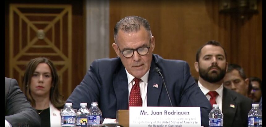 Nominated for ambassador to Guatemala talks about the MP, drug trafficking, migration and China