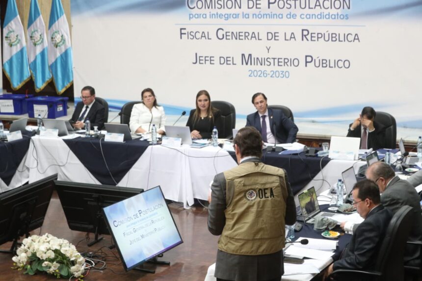 OAS warns the Nomination Commission that the election of the attorney general must guarantee trust and credibility