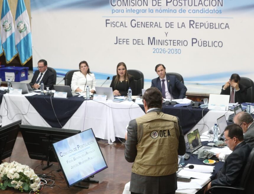 OAS warns the Nomination Commission that the election of the attorney general must guarantee trust and credibility