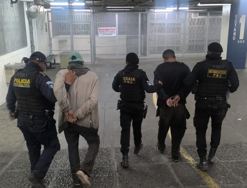 PNC captures three alleged gang members accused of an armed attack in zone 6