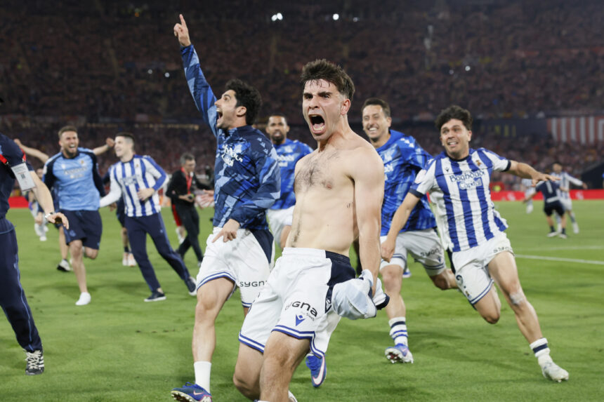 Real Sociedad wins the Copa del Rey after beating Atlético in a final decided on penalties