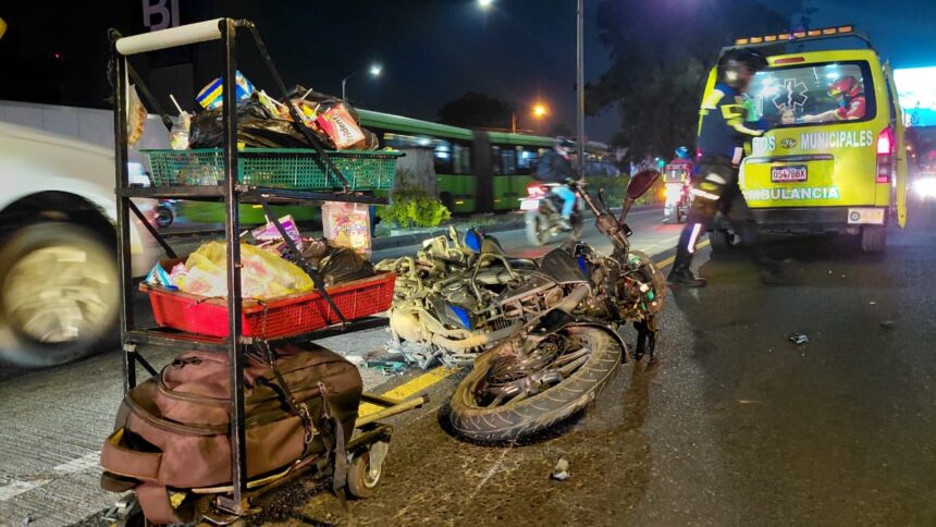 Street vendor dies hit by motorist in Aguilar Batres