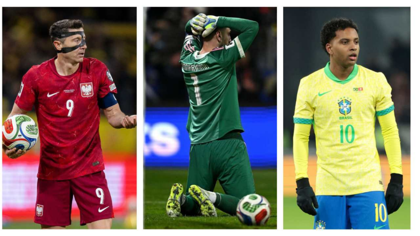 The 10 great figures who will miss the 2026 World Cup