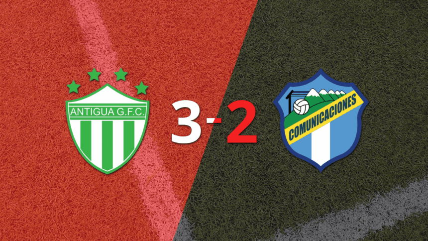 The 3-2 victory in the first leg went to Antigua GFC