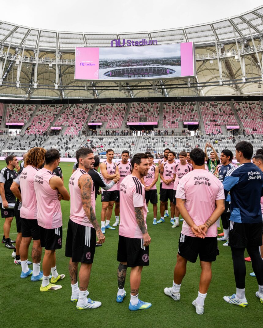 This is the NU Stadium, the new home of Lionel Messi and Inter Miami