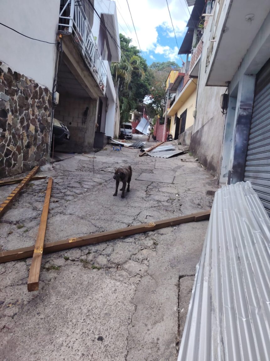 This was the whirlpool that occurred in Cuilapa and the damage it left