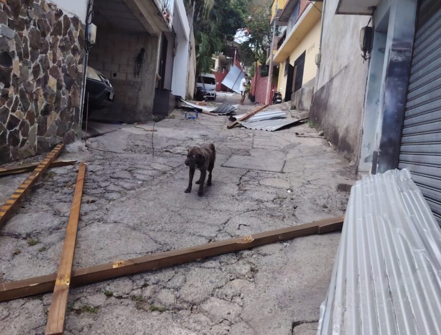 This was the whirlpool that occurred in Cuilapa and the damage it left