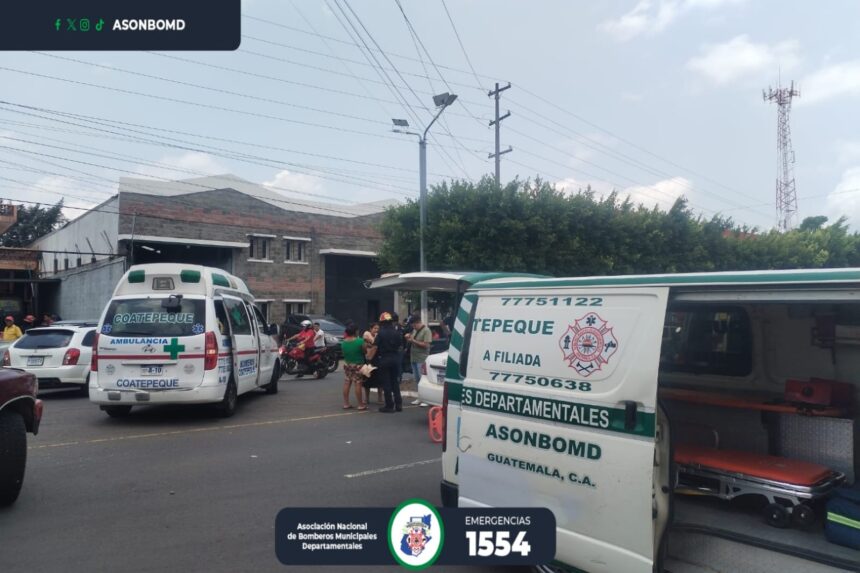 Traffic accidents leave one dead and eight injured in Coatepeque and El Progreso