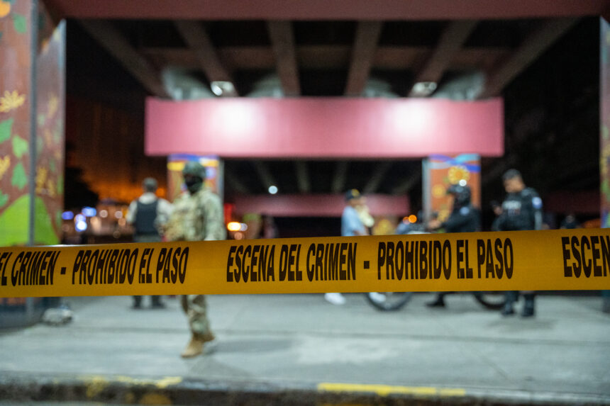 Video shows the moment of an attack during the filming of a Colombian soap opera in Bogotá