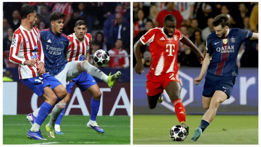 when are the second legs of the semi-finals