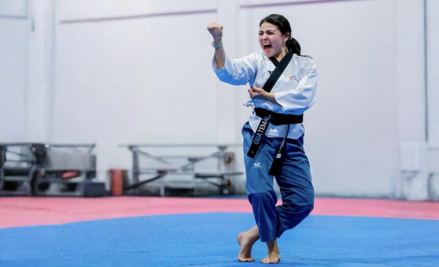 Alejandra Higueros wins gold and silver at the Pan American Poomsae Championships