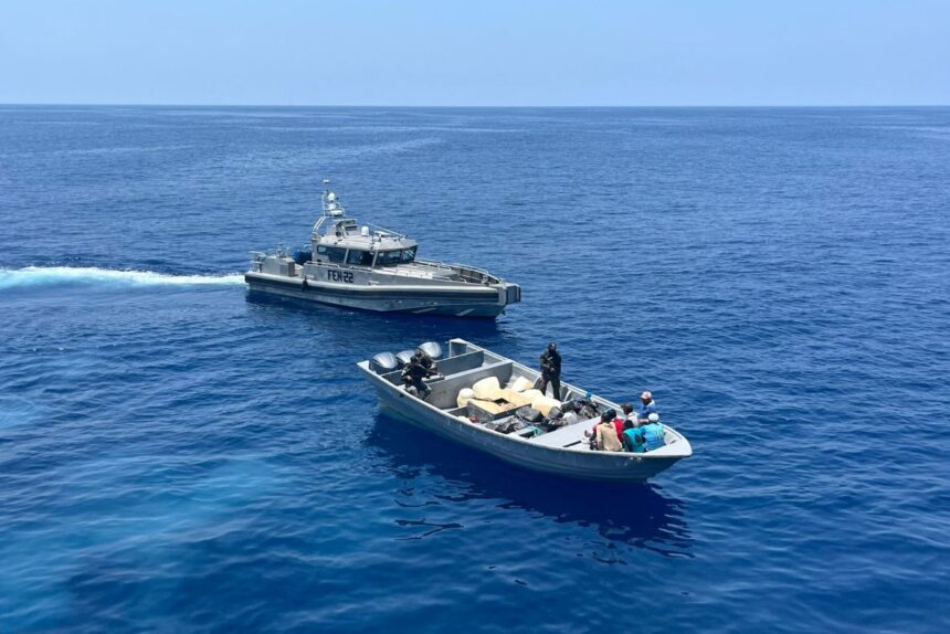 Army intercepts boat with 52 packages of possible illegal items and detains six crew members in the Pacific Army intercepts boat with 52 packages of possible illegal items and detains six crew members in the Pacific